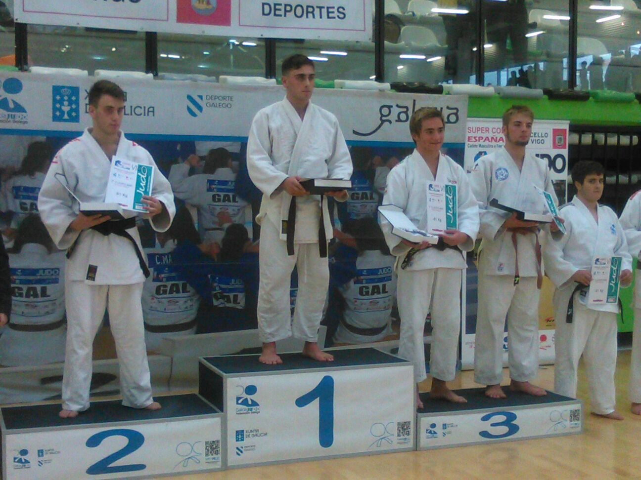 Bronce y 7º Puesto en la Supercopa de España de Judo Cadete de Vigo 10-10-15. RESULTADOS.